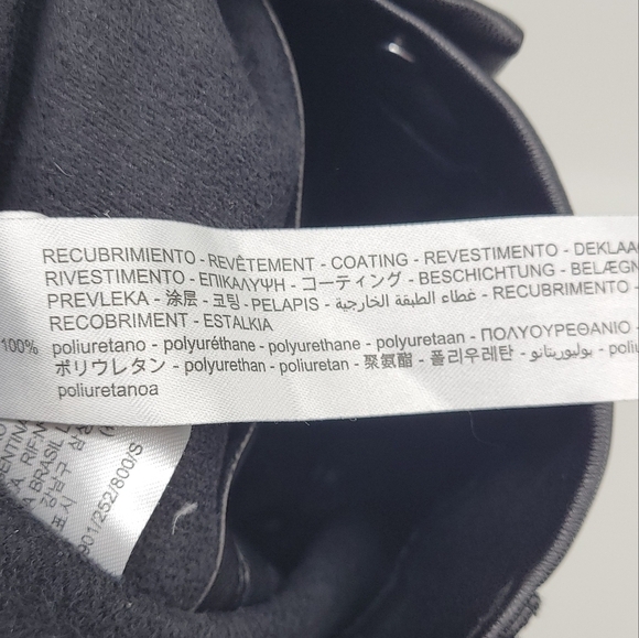 ZARA Womens Black Faux Leather High Rise Leggings Skinny Pants Size S🖤 - Picture 12 of 16